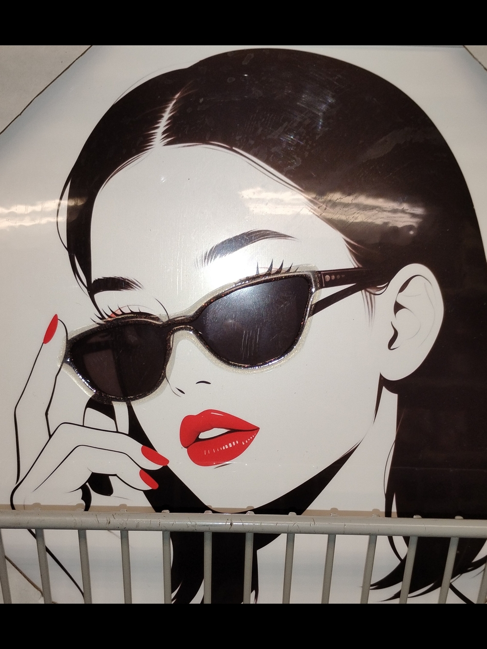 Stylized Fashion Portrait Wall Art Canvas